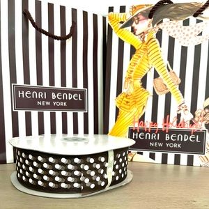 Henri Bendel Chifgon Polka dot Ribbon